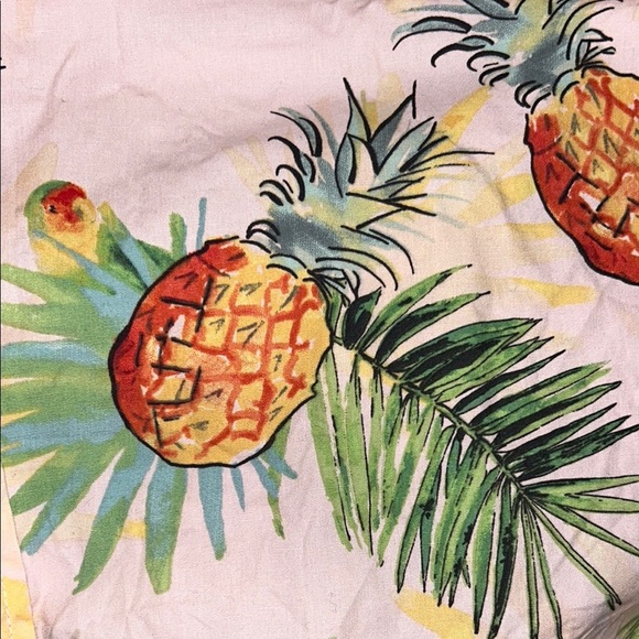 Tropical Pineapple Print Shirt - Picture 7 of 7